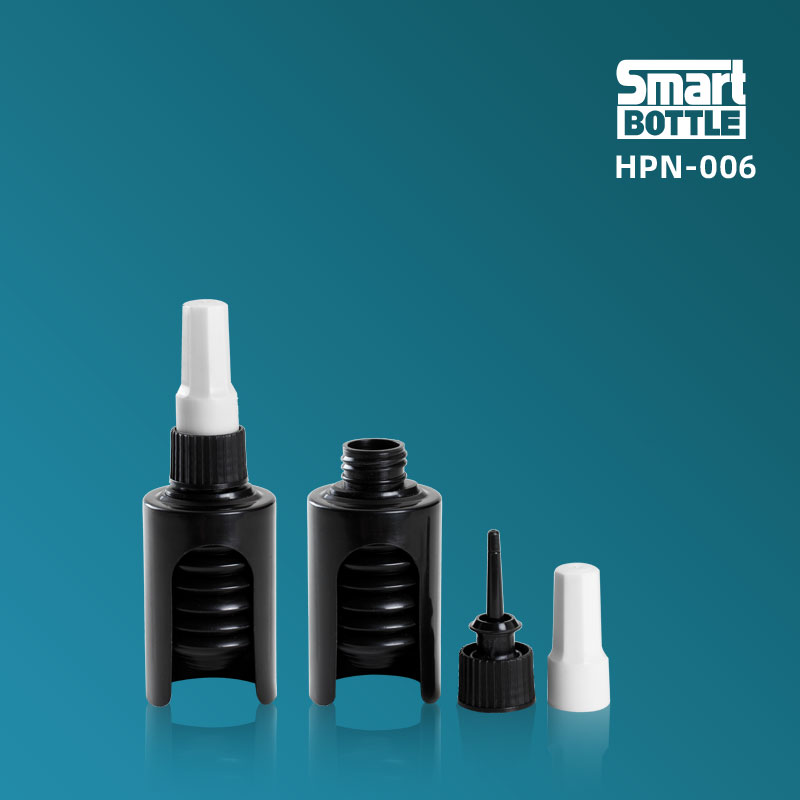 UV膠螺紋密封膠瓶黑色塑料尖嘴瓶