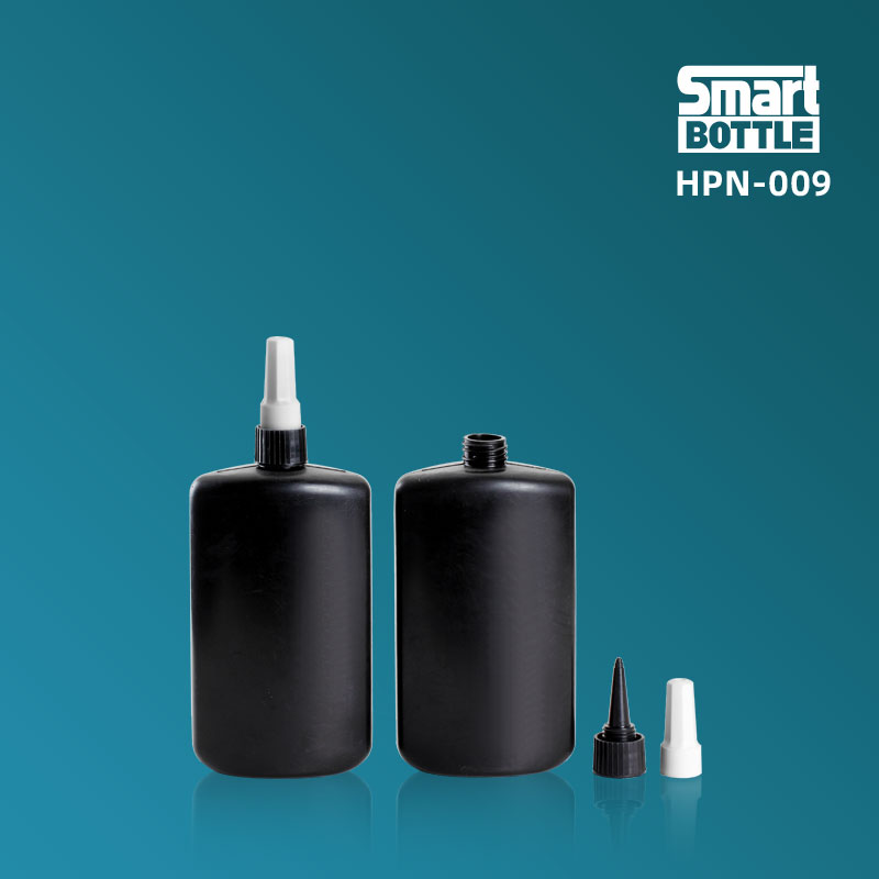 UV膠螺紋密封膠瓶黑色塑料尖嘴瓶