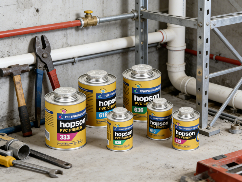 PVC 管膠水粘接方法全指南：排水管膠與進(jìn)水管膠正確使用技巧